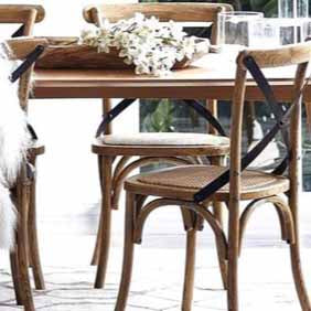 Cafe Dining Chair - Natural ON SALE